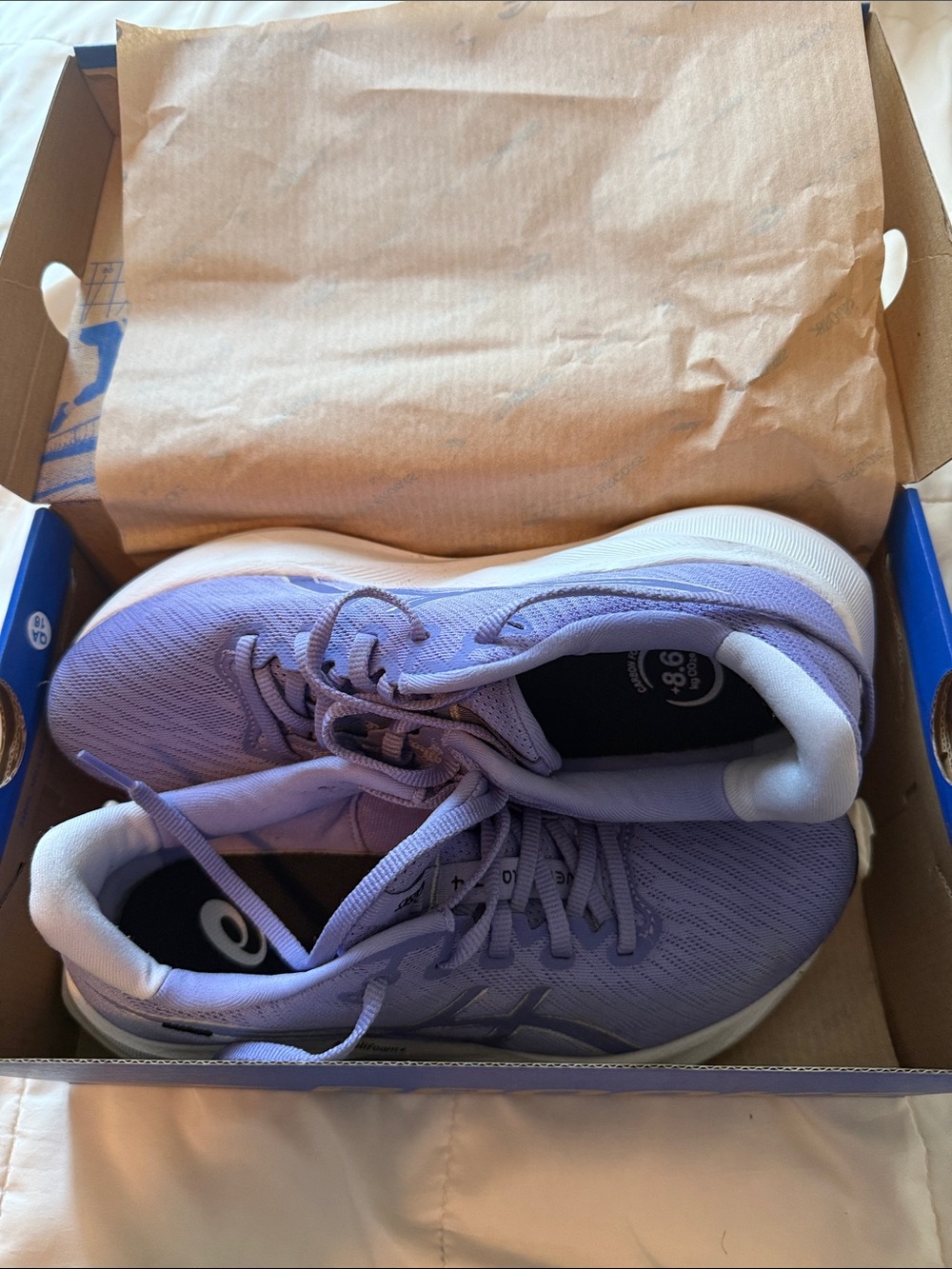 Asics Purple Women's Running Shoes - Picture 7 of 11